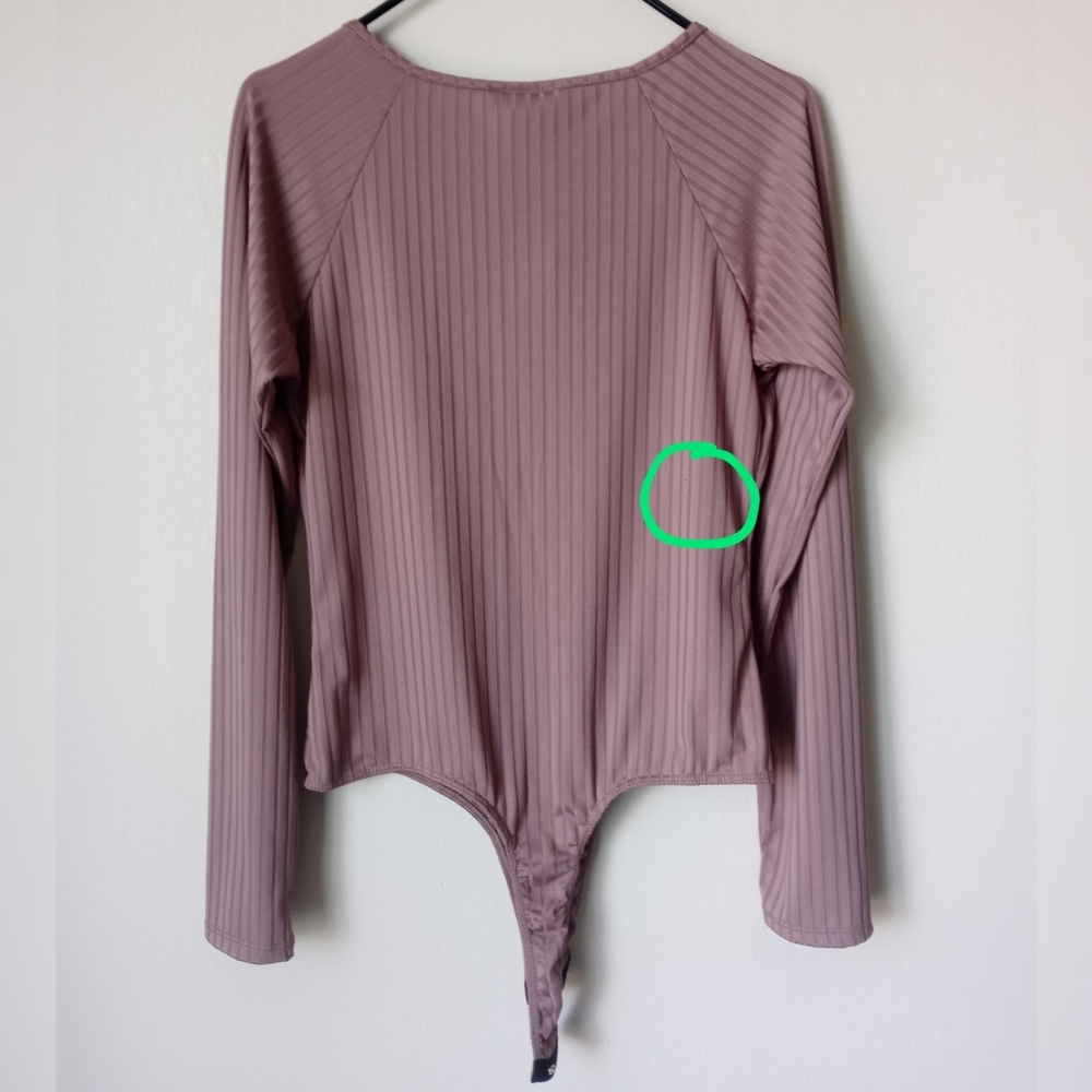 Brown bodysuit size L - Picture 3 of 3